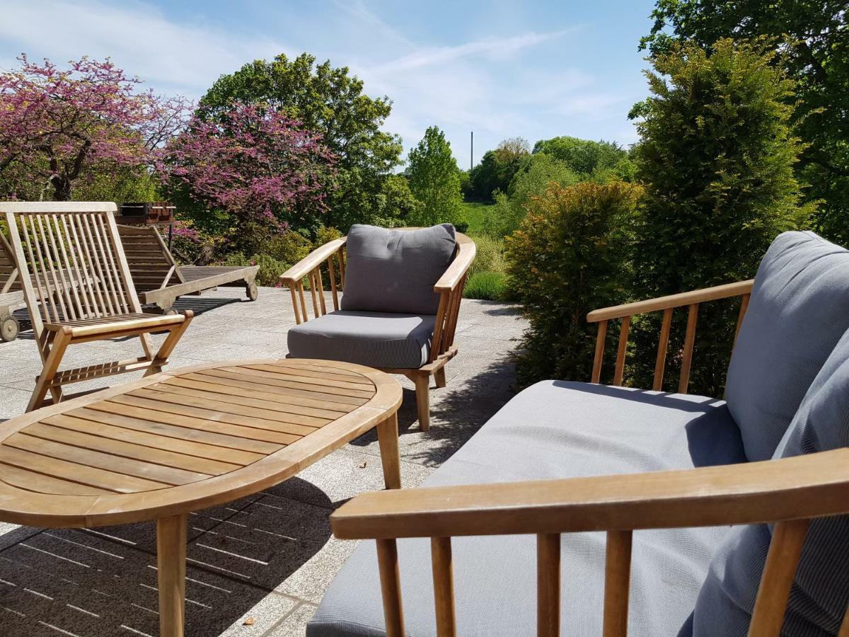 Domaine Le Gaudin - Saint Jean Le Thomas Villa Buitenkant foto